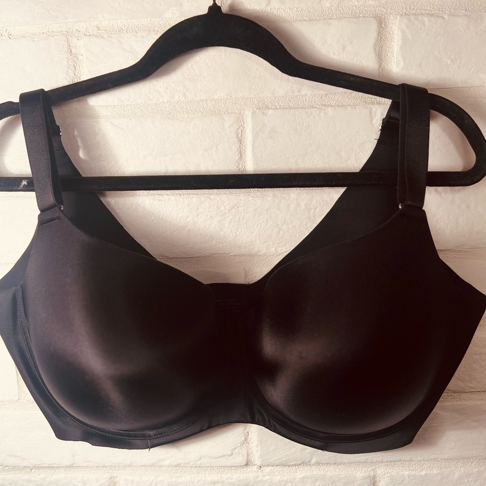 NWT Soma Vanishing Back *IRREGULAR* Underwire Balconet Bra 44 DD Black #0693